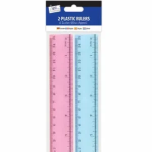 2 Pack Ruler Set